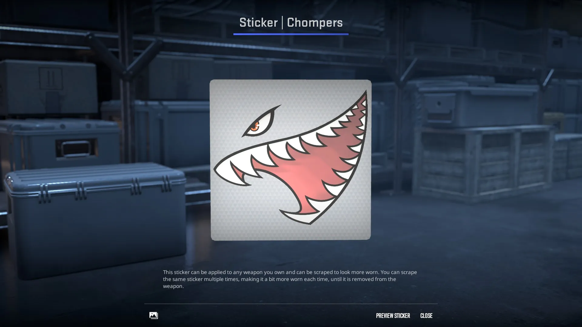 Sticker | Chompers